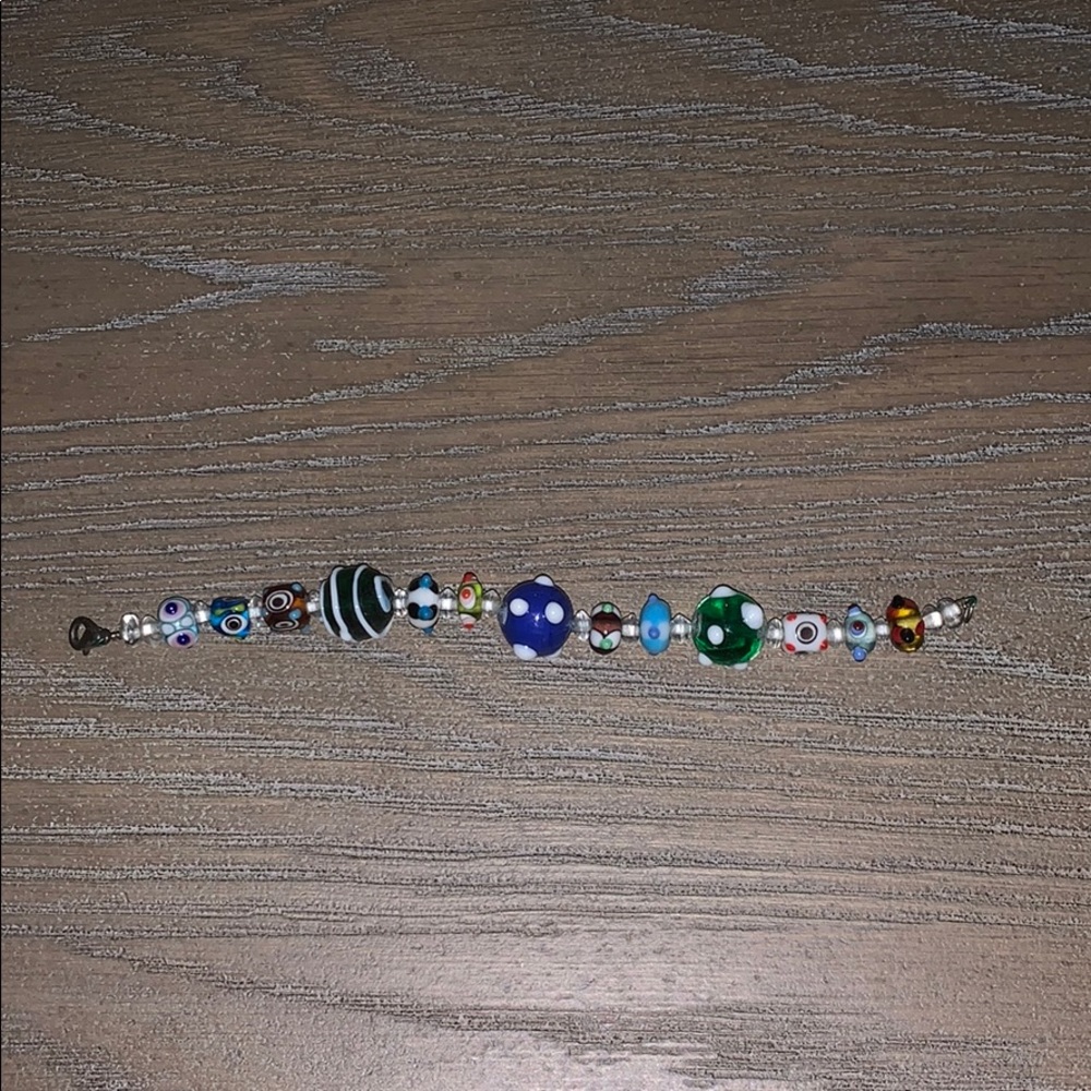 Hand blown Glass Bracelet